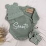 Personalised Baby Coming Home Outfit Gift, thumbnail 6 of 8