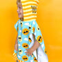 Personalised Happy Sun Toddler Hooded Towel, thumbnail 6 of 12