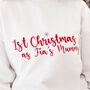 Ladies First Christmas Personalised Sweatshirt Jumper, thumbnail 3 of 6