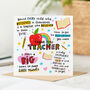 The Teacher Card, thumbnail 2 of 4