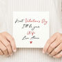 Next Valentine's Day I'll Be Your Wife Card, thumbnail 1 of 3
