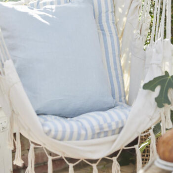 Garden Hanging Chair With Tassels, 3 of 3