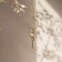 Astralis I 14k Gold Filled Star Zirconia Necklace, thumbnail 3 of 7