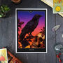 Death Tarot Giclée Art Print, thumbnail 1 of 6