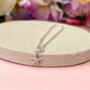 Sterling Silver Mini Starfish Anklet, thumbnail 11 of 12