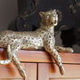 Gold Leopard Shelf Sitter, thumbnail 4 of 4
