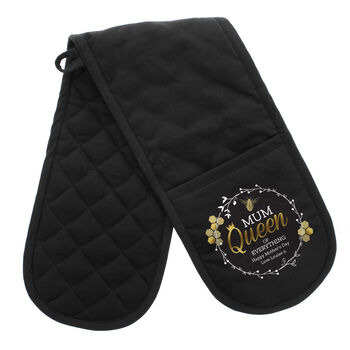 Personalised Queen Bee Oven Gloves, 5 of 5
