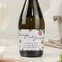 Personalised Floral Prosecco, thumbnail 1 of 3