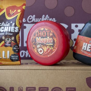 All About The Burn! Hot And Spicy Cheese Hamper, 4 of 12