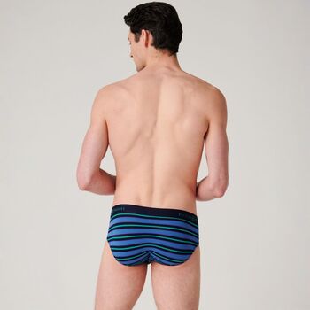 Men's 'Electric Lime' Four Pack Bamboo Briefs, 9 of 12