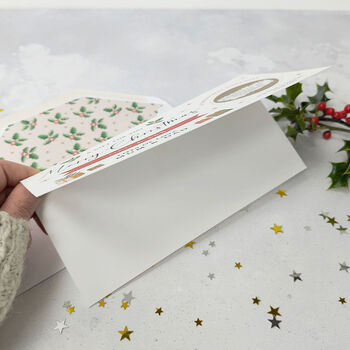 Personalised Christmas Gift Voucher Scratch Card, 7 of 9