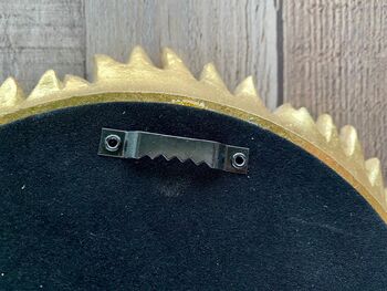 25cm Gold Sunburst Mirror Small Round Starburst Wall Mirror, 2 of 7