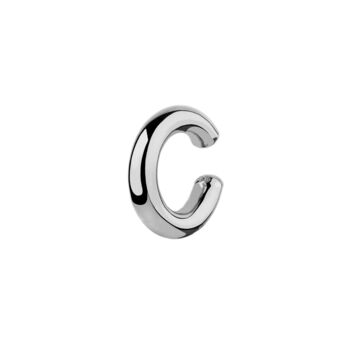 Chunky Bold Basic Ear Cuff No Piercing Sterling Silver, 6 of 6