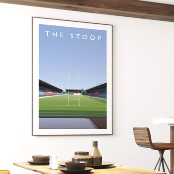 The Stoop Harlequins Rugby Poster, 3 of 8