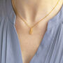 Dainty Pearl Initial Necklace, thumbnail 8 of 12