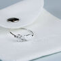 Sterling Silver Bird And Leaf Adjustable Ring, thumbnail 5 of 6