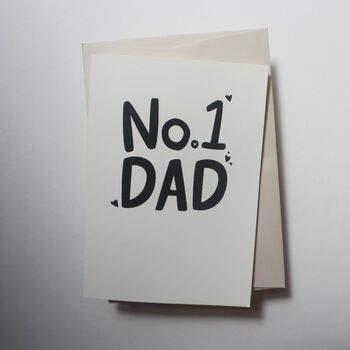 No.One Dad Fathers Day Card, 2 of 8