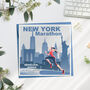 Personalised New York Marathon Card, thumbnail 2 of 3