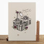 Pack Of Luxury Traditional Christmas Cards, thumbnail 3 of 3