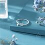 Sterling Silver Bumble Bee And Daisy Ring, thumbnail 2 of 12