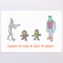 Personalised Monsters Family Print, thumbnail 7 of 10
