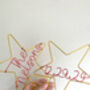 Personalised Christmas Tree Topper Custom Names, thumbnail 1 of 6
