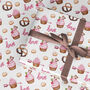 Cake Valentine's Day Wrapping Paper Roll #578, thumbnail 1 of 3