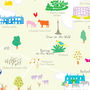 Map Of The Cotswolds Art Print, thumbnail 3 of 6