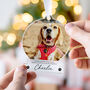 Personalised Pet Memorial Photo Ornament | Custom Dog, thumbnail 4 of 12