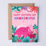 Cute Dinosaur Mother's Day Card Nanasaurus, thumbnail 1 of 3