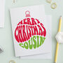 Personalised *Any Name* Merry Christmas Card, thumbnail 3 of 5