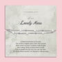 Nana Silver Plated Bracelet | Meaningful Gift For Nana, thumbnail 2 of 10