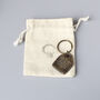 Solid Bronze Celtic Design Keepsake Keyring, thumbnail 6 of 7