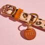 Personalised Leather Pet Name Tag, thumbnail 3 of 5