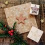 Christmas Bevelled Star Rubber Stamps, thumbnail 1 of 2