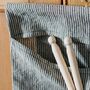 Striped Linen Peg Bag, thumbnail 3 of 3