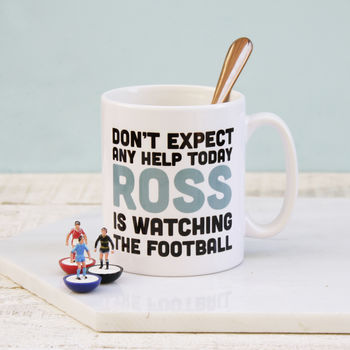 Personalised 'Don't Expect Any Help' Ceramic Mug, 3 of 5
