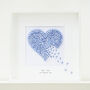 Grace 3D Framed Butterfly Heart, Handmade To Order, thumbnail 1 of 7