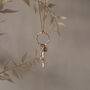 Astralis Silver Key Necklace 14k Gold Filled Zirconia, thumbnail 3 of 7