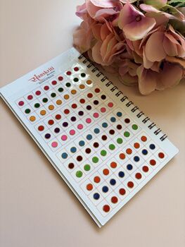 Golden Border Velvet 576 Bindi Booklet, 2 of 10