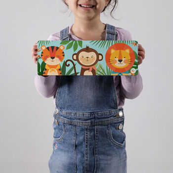 Personalised Wild Things Wooden Name Puzzle, 3 of 6