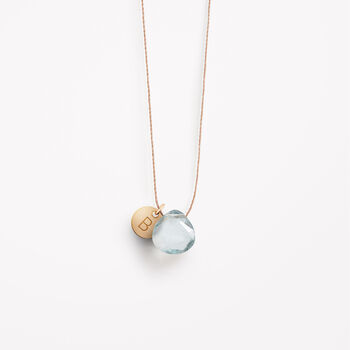 Birthstone Fine Cord Necklace, 8 of 10