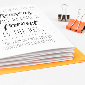 New Baby Fold Out Banner Card For Parents, 3 of 5