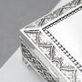 Personalised Silver Plated Mosaic Trinket Box, thumbnail 3 of 5