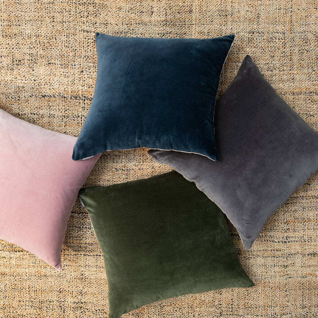 Nightingale Large Square Cushion Cover By Wallace Cotton