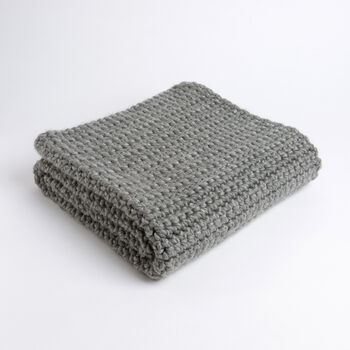 Simple Blanket Beginner Crochet Kit, 5 of 10