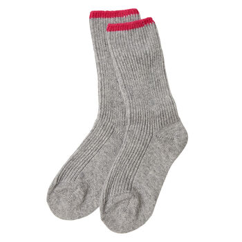 Cashmere Bed Socks, 7 of 7