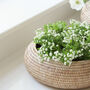 Marbury Round Rattan Table Planter, thumbnail 6 of 8