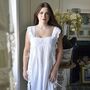 Ladies Sleeveless Nightdress With Side Ties 'Betty', thumbnail 6 of 7