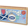 I Love Scotland! Mini Matchbox Cross Stitch Kit, thumbnail 2 of 5